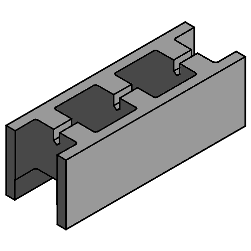 ПБ200 устройства внутренних несущих и не несущих стен (толщиной 200 мм.)